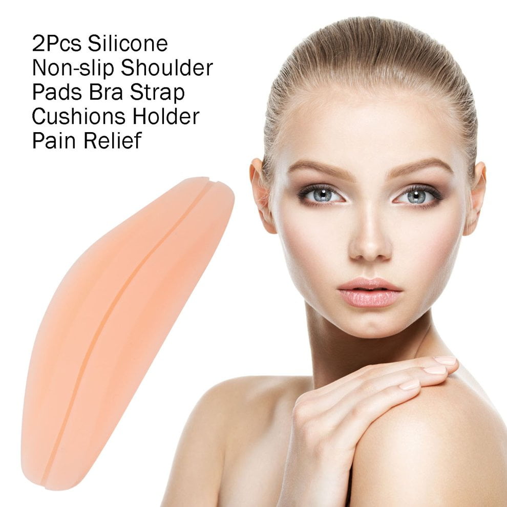 Download HEMU FASHION - New Arrival 2Pcs Soft Comfortable Silicone Non-slip Shoulder Pads Bra Strap ...