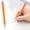 Orange, variant on KUMHONW 1 Pack Slim Ballpoint Pens Bulk Retractable Metal Ballpoint Pens Set Writing Gift for Teacher Office Business s Office Wedding Supplies,Metallic Black Ink,1 mm(Classic Green)