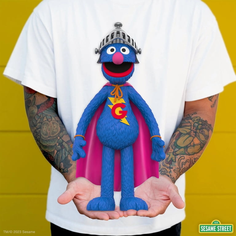 Super7 - Sesame Street - Supersize Vinyl Figure - Super Grover