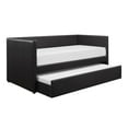 thumbnail image 4 of Fremont & Park Elon Upholstered Daybed with Trundle Black, 4 of 5