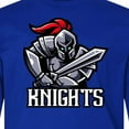 thumbnail image 4 of Inktastic Knights Long Sleeve Youth T-Shirt, 4 of 5