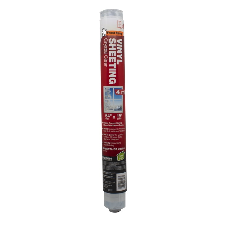 Frost King® V54184 Crystal Clear Vinyl Sheeting / Surface