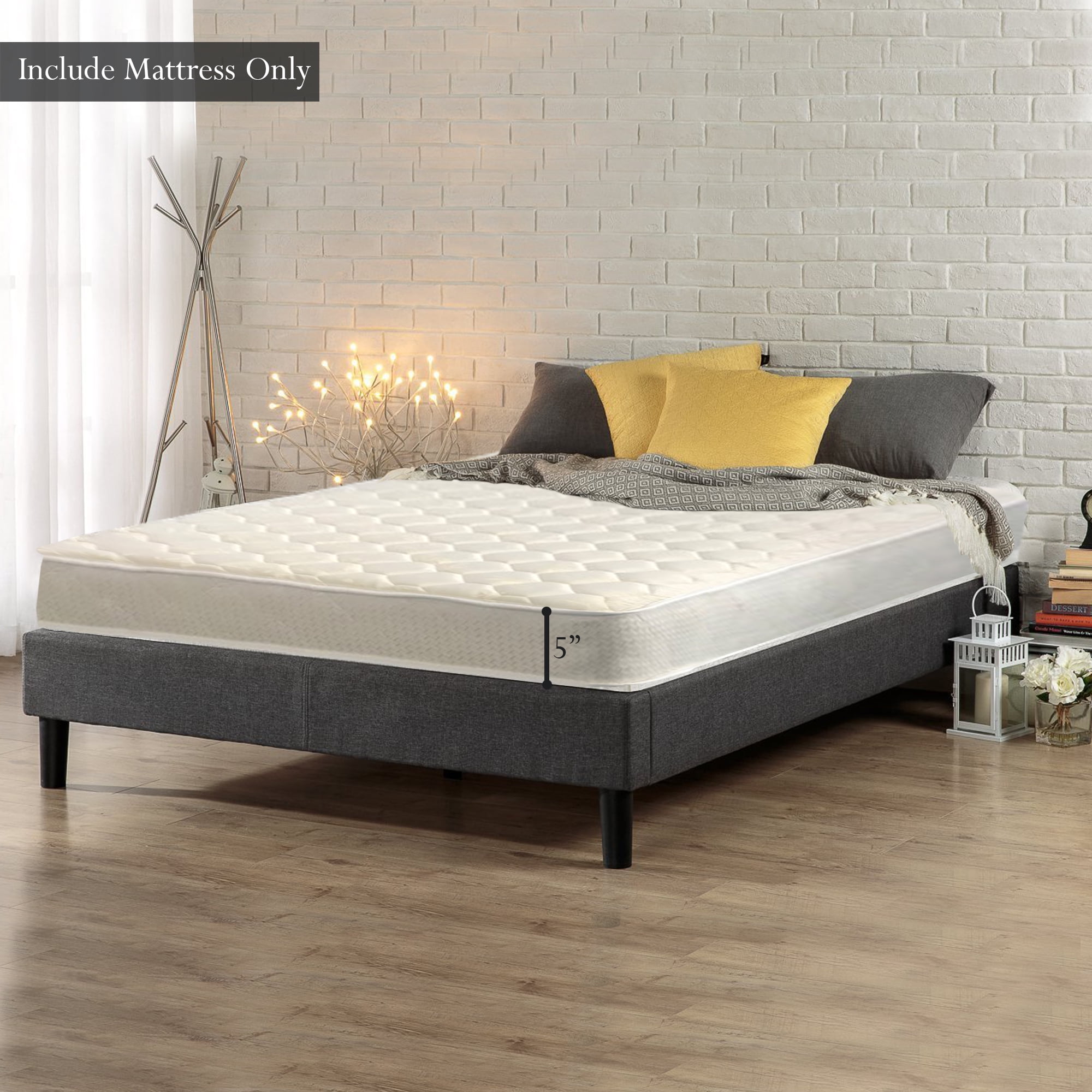 Medium Firm 5 inch High Density Poly Foam Mattress