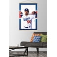 thumbnail image 4 of MLB Los Angeles Dodgers - Mookie Betts Wall Poster with Wooden Magnetic Frame, 22.375" x 34", 4 of 5