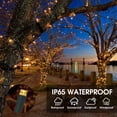 thumbnail image 3 of Cadena de luces solares Vimorg 200 LED 24 m, resistente al agua, 8 modos, 3 of 6