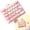 Pink, variant on Pink Rabbit 26 Keys Keyboard Fidget Clicker, Cute Mini Mechanical Style Keyboard Toy, Portable Hanging Keychain Pendant Stress Relief Desk Toy