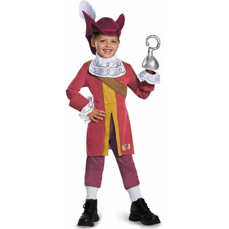 Deluxe Captain Hook - Captain Jake and the Neverland Pirates Captain Hook Deluxe Toddler Halloween Costume