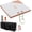 White, variant on Bingirl Inflatable Floating Island Raft with Rope Ladder and Non-Slip Surface for Pool, Beach, and Ocean Swimming