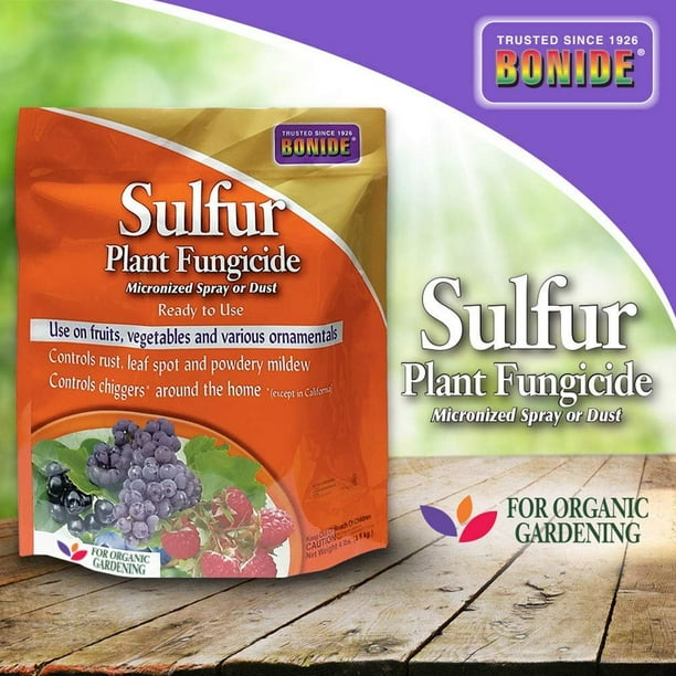 Bonide (BND1428) Sulfur Plant Fungicide, Organically