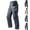 Gray, variant on hoksml Men's Waterproof Hiking Cargo Pants Multi-Pocket Utility Design Solid Color Flat Front and Elastic Back Waist Durable Straight Leg Trousers