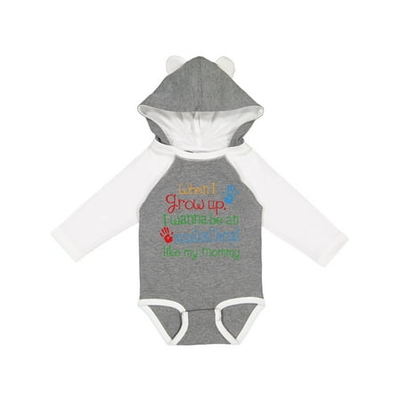 

Inktastic Occupational Therapist Like Mommy Gift Baby Boy or Baby Girl Long Sleeve Bodysuit