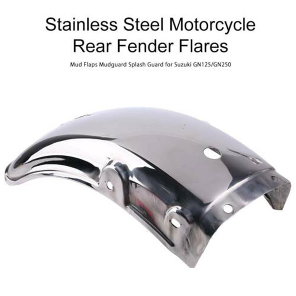 For Suzuki GN125/GN250 motorcycle rear fender stainless steel rear fender