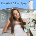 thumbnail image 6 of Spray Bottles Continuous Ultra Fine Mist Empty Water Bottles Hairdresser Spray Bottles Salon Hairdresser Hair Tool Water Sprayer,1 Pack 200ml Black White, 6 of 8