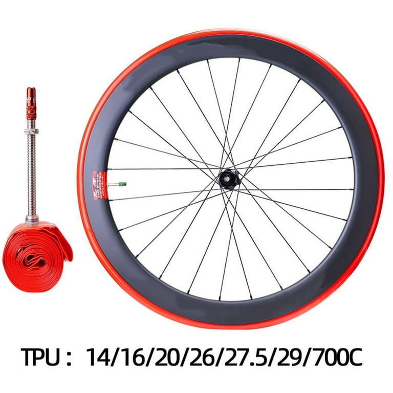 Mountain Bike TPU Inner Tubes 48mm Presta Valves 26 27.5 29 inch Lightweight Walmart