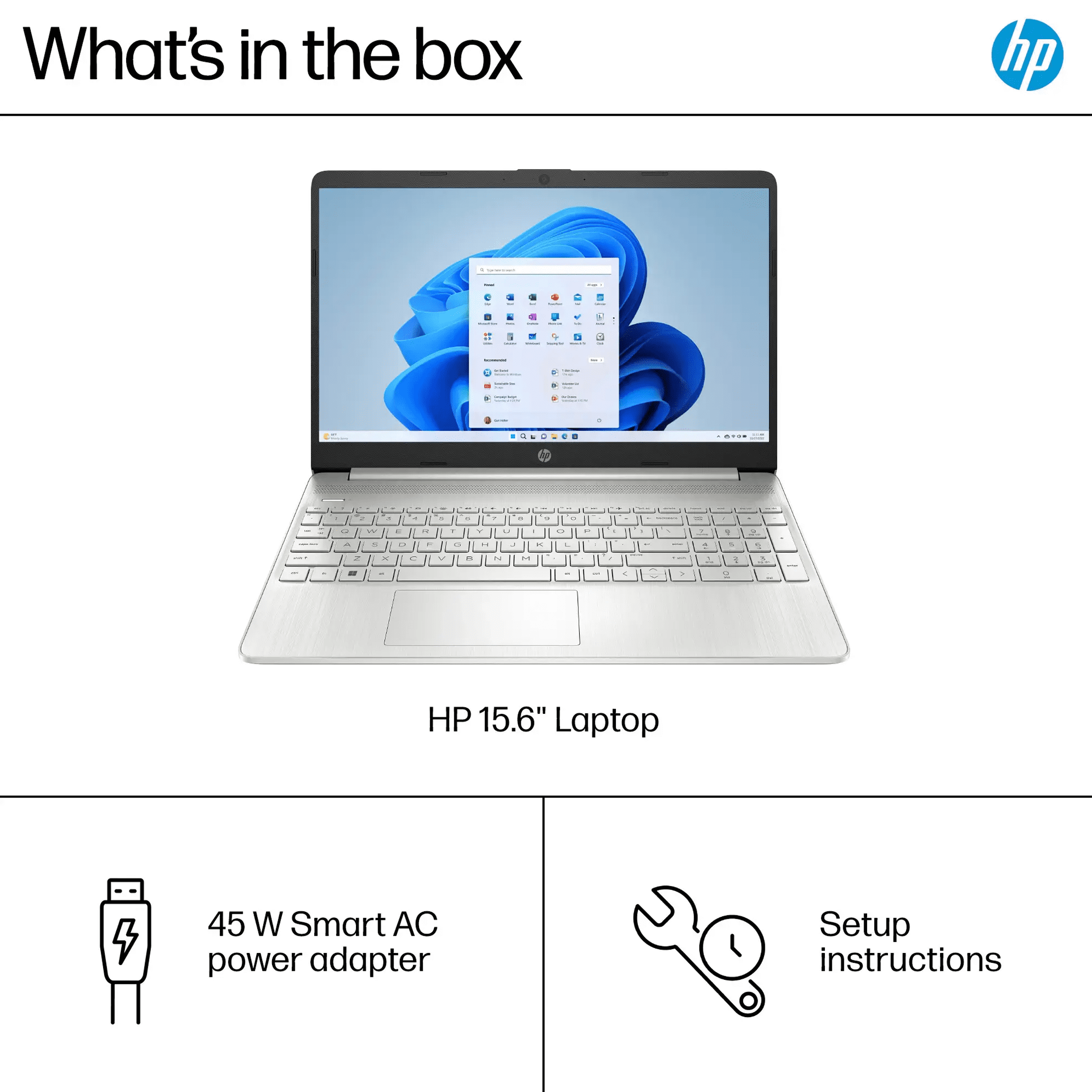 HP 15.6" Full HD Touchscreen Laptop | Intel i7-1255U (Beat i9-8950HK) | 32GB RAM | 2TB SSD | Intel Iris Xe Graphics | Win 11 | Fast Charge | EPEAT Silver | W/Charger