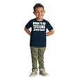 thumbnail image 3 of Born To Go Cycling With My Daddy Toddler Boy Girl T Shirt Infant Toddler Brisco Brands 4T, 3 of 6