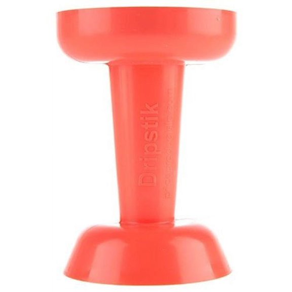 Dripstik No Mess Ice Cream Cone & Frozen Treat Holder Also Makes Ice Pops (Coral)