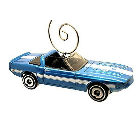 1969 Shelby GT 500 Christmas Ornament 1:64 Blue