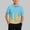 Light Blue, variant on Crunowin Boys Polo Shirts Hawaiian Golf Collared (5-15), Summer Short Sleeve School Uniform Tops Light Blue 9-10 Years