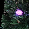 thumbnail image 6 of vidaXL Artificial Pre-lit Christmas Tree with Stand Xmas Tree Fiber Optic, 6 of 6