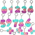 thumbnail image 1 of Fidget Toys de silicona, paquete a granel de letras y números para niños, 1 of 1