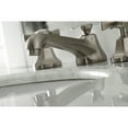 thumbnail image 4 of Kingston Brass KS4468NX Hamilton Widespread Bathroom Faucet with Brass Pop-Up, Brushed Nickel, 4 of 8