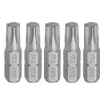 thumbnail image 1 of Uxcell 5pcs 1/4" Hex Shank T35 Head 1" Length Torx Screwdriver Bit, 1 of 6