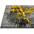 thumbnail image 2 of HR HANDCRAFT RUGS HR Modern Contemporary Abstract Area Rug Yellow - 5' X 7', 2 of 5