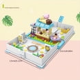 thumbnail image 4 of Children And Girls Assemble Small Toy Model Gifts By 330 Bricks Book Ice Cream Shop, 4 of 4