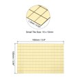 thumbnail image 2 of Mirror Mosaic Tiles, 450Pcs 10 x 10mm Square Glass Tiles Self-Adhesive Small Mirrors for Crafts (Gold), 2 of 6