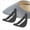 Black, variant on Unisex Shoe Fillers for Big Shoes, High Heel Toe Plugs Cushioning Forefoot Pads, Metatarsal Inserts to Prevent Heel Slippage and Foot Blisters, 1 Pair