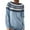 Light Blue_#02, variant on Fair Isle Sweater Women Boho Vintage Knitted Women Sweaters Plus Size Long Sleeve Round Neck Pullover Knitwear Black Sweaters for Women Army Green XXL