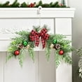 thumbnail image 5 of Elegant Holiday Wreath for Front Door Festive Seasonal Home Celebration Decoration with Realistic Berries and, 5 of 5