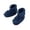 Dark Blue, variant on Infant Knit Sock Shoes, Soft Cotton Adjustable Drawstring Baby Booties, Warm Ankle Socks for Autumn Winter