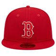 thumbnail image 2 of Men's New Era Red Boston Red Sox Logo 59FIFTY Fitted Hat, 2 of 6