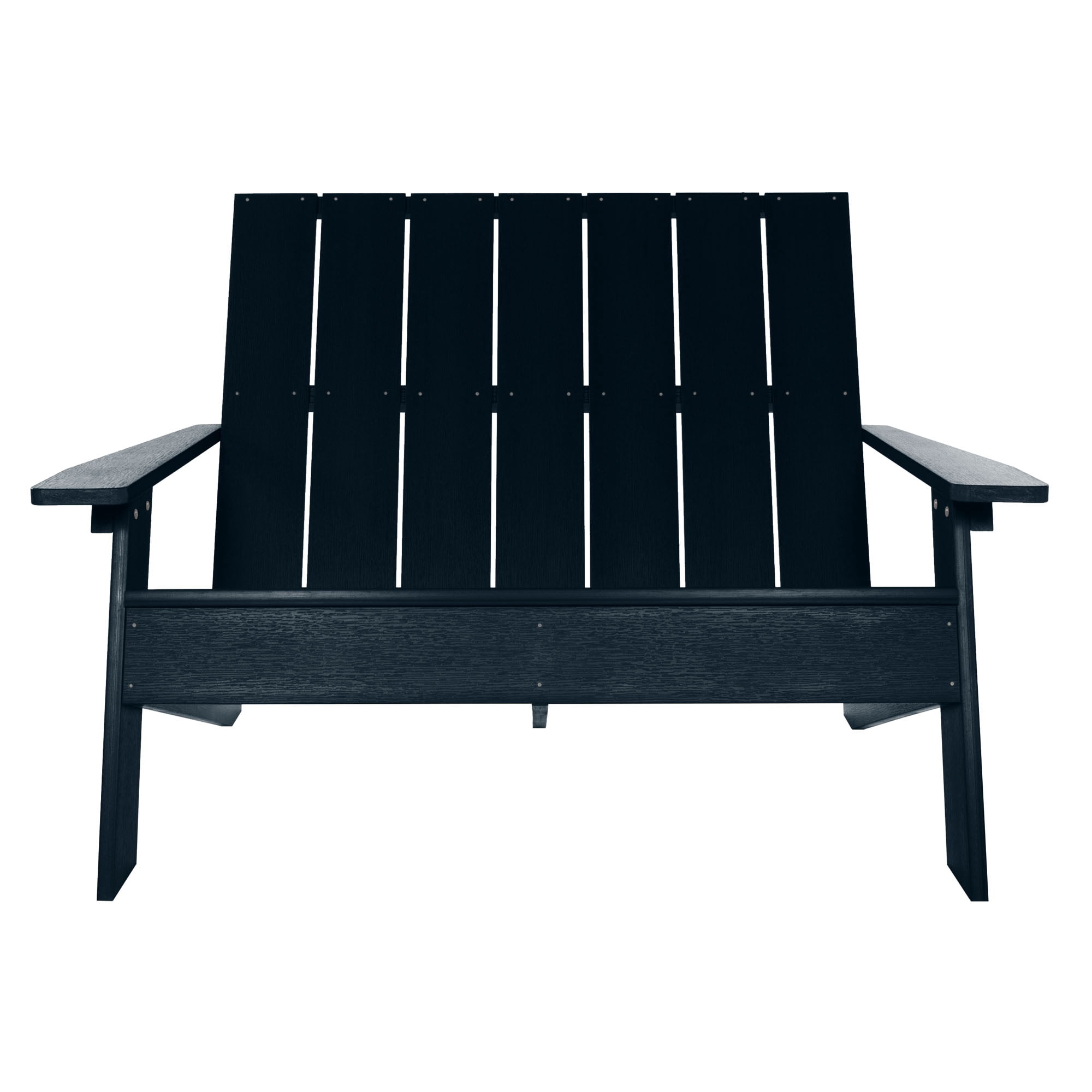 Highwood Double Wide Modern Adirondack Chair - Outdoor, Eco-friendly, Synthetic Wood