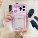 thumbnail image 1 of OPPO A78 A17 A17k A77 A77s A57 A76 A96 A16 A16s A16k A15 A15s A74 A54 A55 A95 A94 A53 A32 A9 2020 A5s A3s Reno 8T 7Z 6Z 5Z A52 Kuromi Sanrio Tarjetero Funda De Teléfono TPU Blanda, 1 of 3