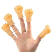 Tiny Hands Fist Bump Puppets 2 Pack Miniature Novelty Finger Toys for Interactive Play and Learning