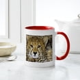 thumbnail image 6 of CafePress - Cheetah Face Mug - 11 oz Ceramic Mug - Novelty Coffee Tea Cup, 6 of 6