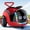 Red-LED, variant on East doll 12V Electric Ride on Toy, Push Car for Toddler with Remote Control, 360°Spin, 5-Point Safety Belt, 1.3-2.5MPH, Music, Horn, Kids Ride On Toy Ages 1-3, Pink