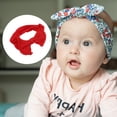thumbnail image 6 of Bow Headband Fashion Cute Cotton Hair Band for Teenager Red 6.3Inch, 6 of 6
