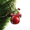 thumbnail image 3 of Adornos de cascabeles de Navidad JAMW 6 piezas en rojo blanco y verde, 3 of 4