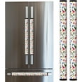 thumbnail image 1 of LORTURE Refrigerator Handle Covers, Fridge Handle Covers Set of 2, Refrigerator Door Handle Covers for Kitchen Decor, Door Handle Covers for Freezer, Oven and Dishwasher (Spring Flowers), 1 of 8