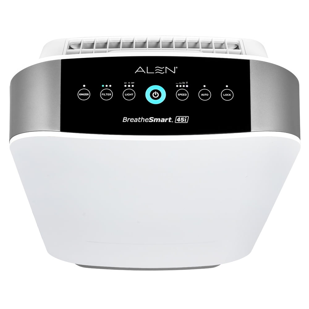 Alen BreatheSmart 45i 800 SqFt Air Purifier with VOC/Smoke HEPA Filter for Allergens, Dust & Mold + VOCs and Smoke - White
