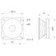 thumbnail image 2 of Altavoz Best Price Square FRS7-8 de rango completo de 2,5" y 8 ohmios, 2 of 3