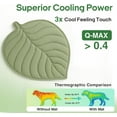 thumbnail image 4 of Galactic Goods Dog Cooling Mat - Washable, Lightweight，Cooling Blanket for Bed Crate, Anti Slip Indoor Dog Cool Pad for Sleeping Summer Pad for Dog and Cat, 4 of 7