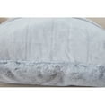 thumbnail image 3 of Agnes Luxury Chinchilla Faux Fur Pillow (20 In. x 20 In.), 3 of 5