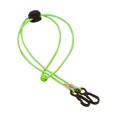 thumbnail image 1 of 2Pcs Face Cover Straps Vibrant Color Traceless Dual Hooks Design Adjustable Reusable Anti-fall Ultra-Light Colorful Beads Face Cover Eyewear Strap Lanyards for Outdoor,Green, 1 of 8