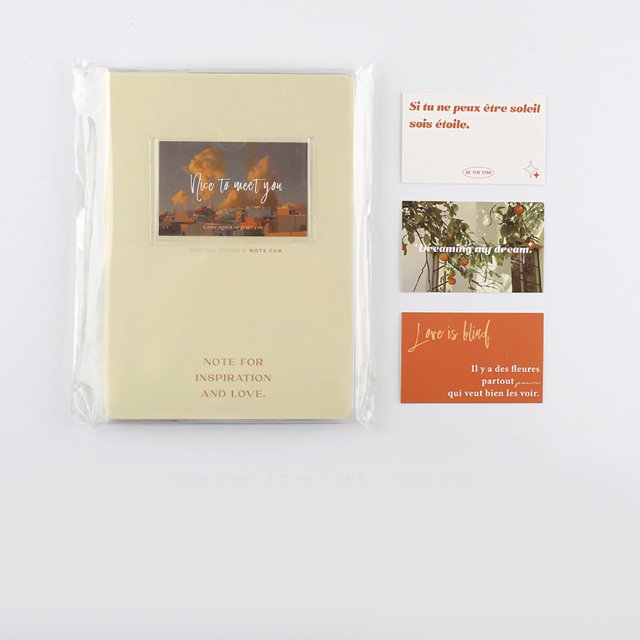 Planificateur d'Objectif de Travail 160 Pages Style Rétro avec Couverture pour Love Grand Application Journal d'Objectif pour Maison Bureau Voyage