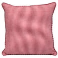 thumbnail image 7 of Parkland Collection Transitional Checkered White 18" x 18" Pillow, 7 of 7